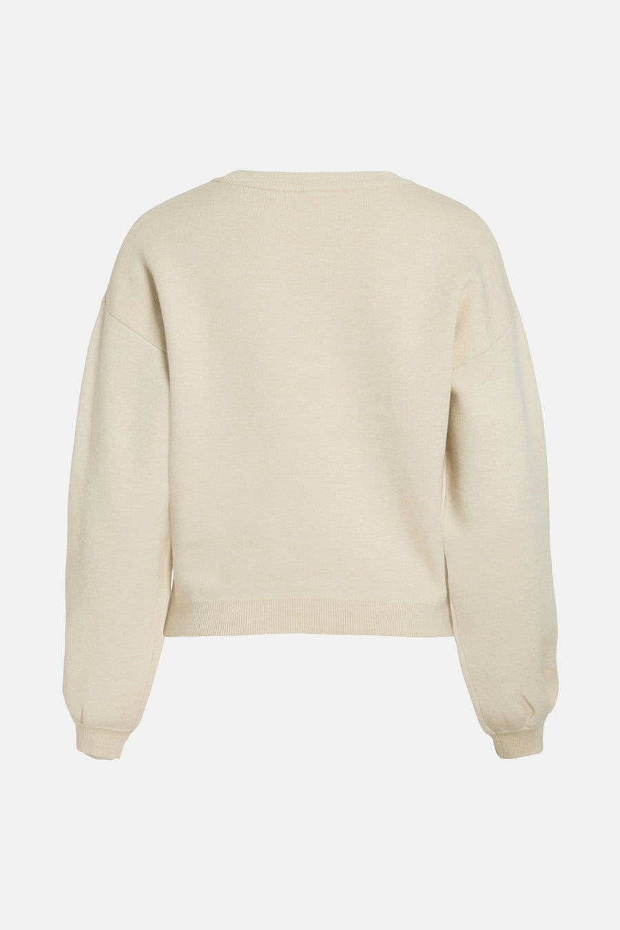 Trui met ronde hals Beige - VILA®