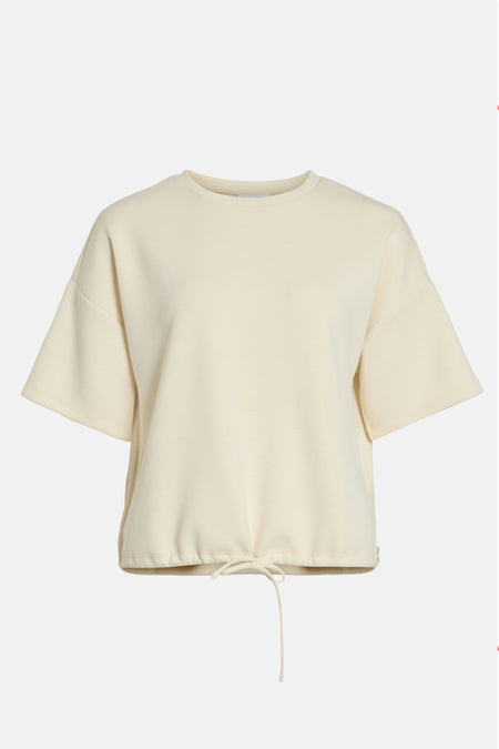 Sweater met ronde hals Ecru - VILA®