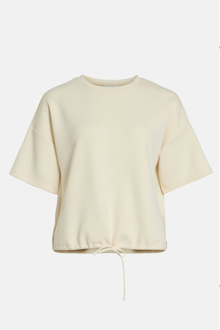 Sweater met ronde hals Ecru - VILA®