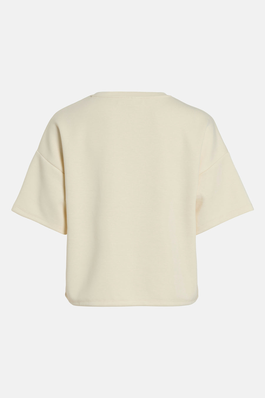 Sweater met ronde hals Ecru - VILA®