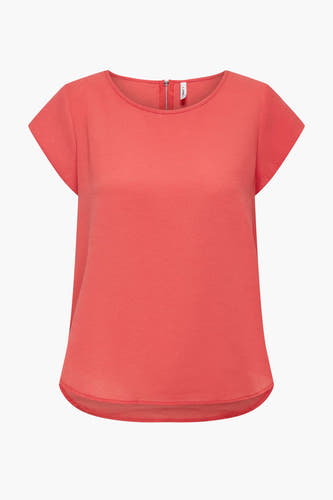 Blouse (korte mouwen) Rood - ONLY®