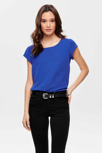 Blouse (korte mouwen) Blauw - ONLY®