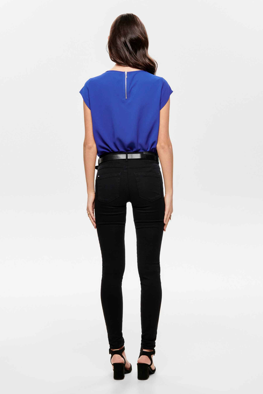 Blouse (korte mouwen) Blauw - ONLY®
