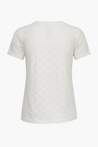 Top (korte mouwen) Wit - JDY