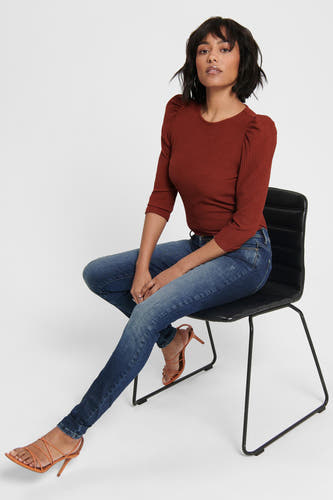 Skinny jeans - dark blue denim