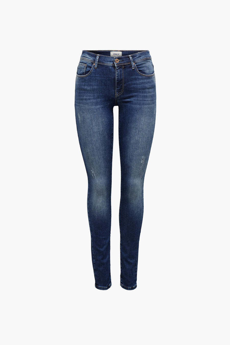 Skinny jeans - dark blue denim