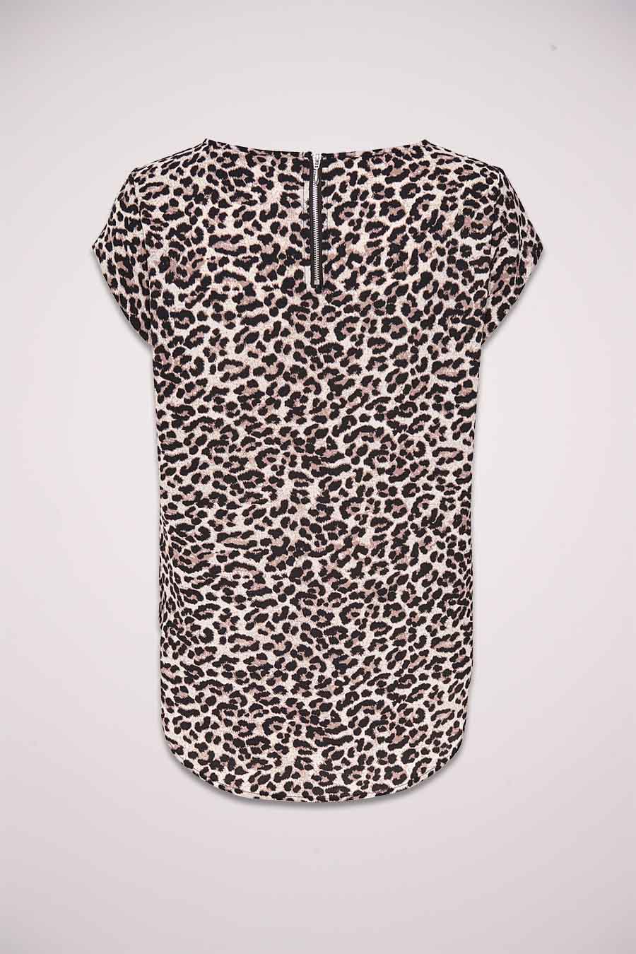 Blouse (korte mouwen) Bruin - ONLY®