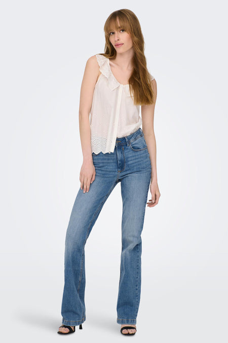 Jeans flared Mid blue denim - JDY