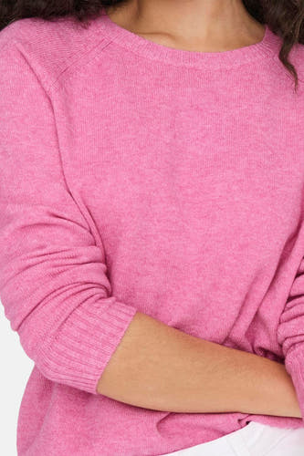 Trui met ronde hals Roze - ONLY®