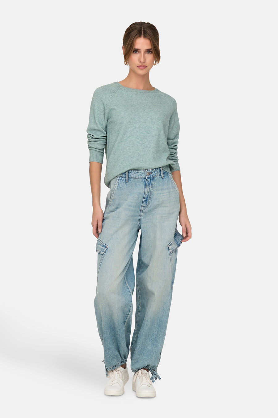 Trui met ronde hals Groen - ONLY®