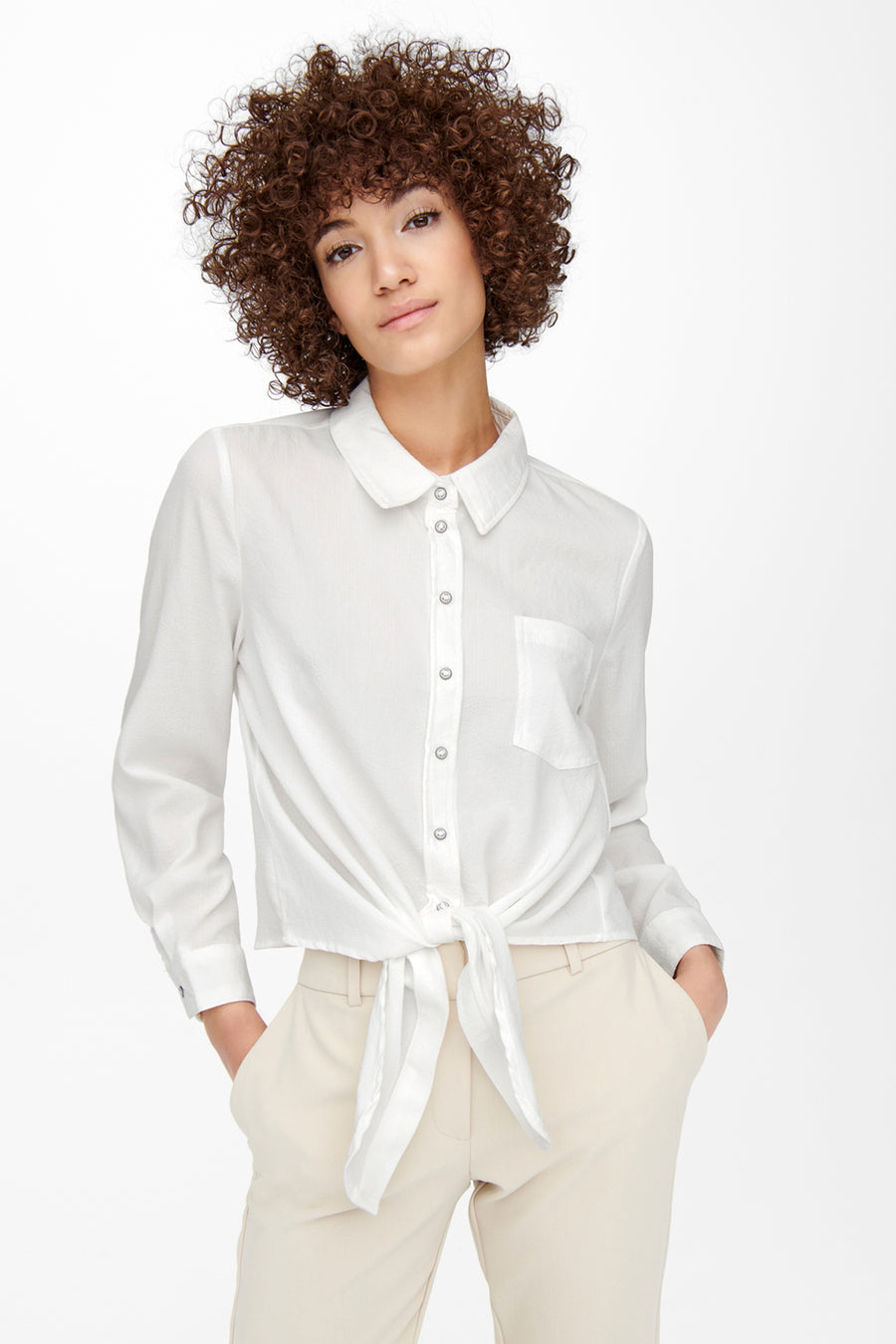 Hemd (lange mouwen) Wit - ONLY®