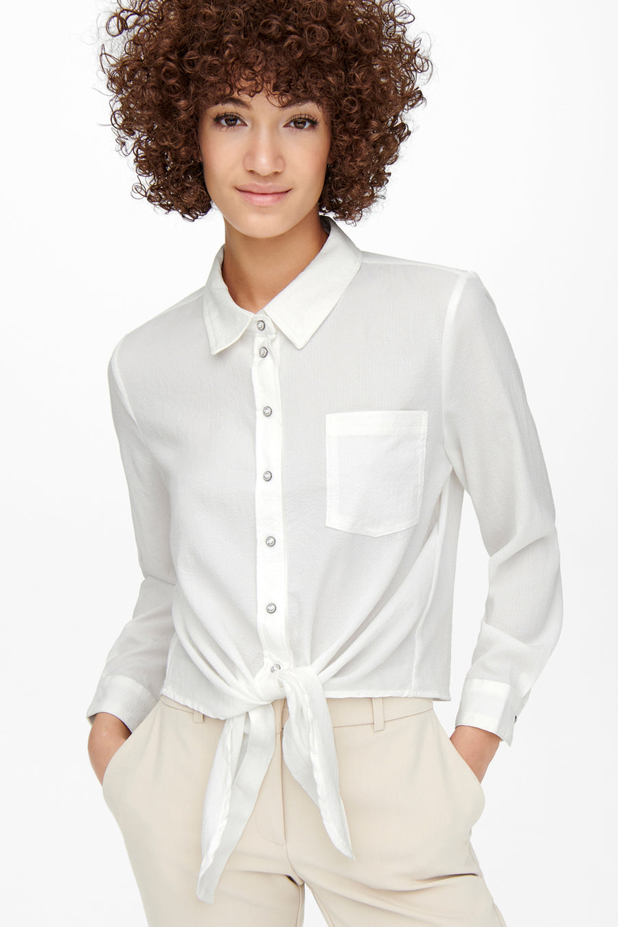 Hemd (lange mouwen) Wit - ONLY®
