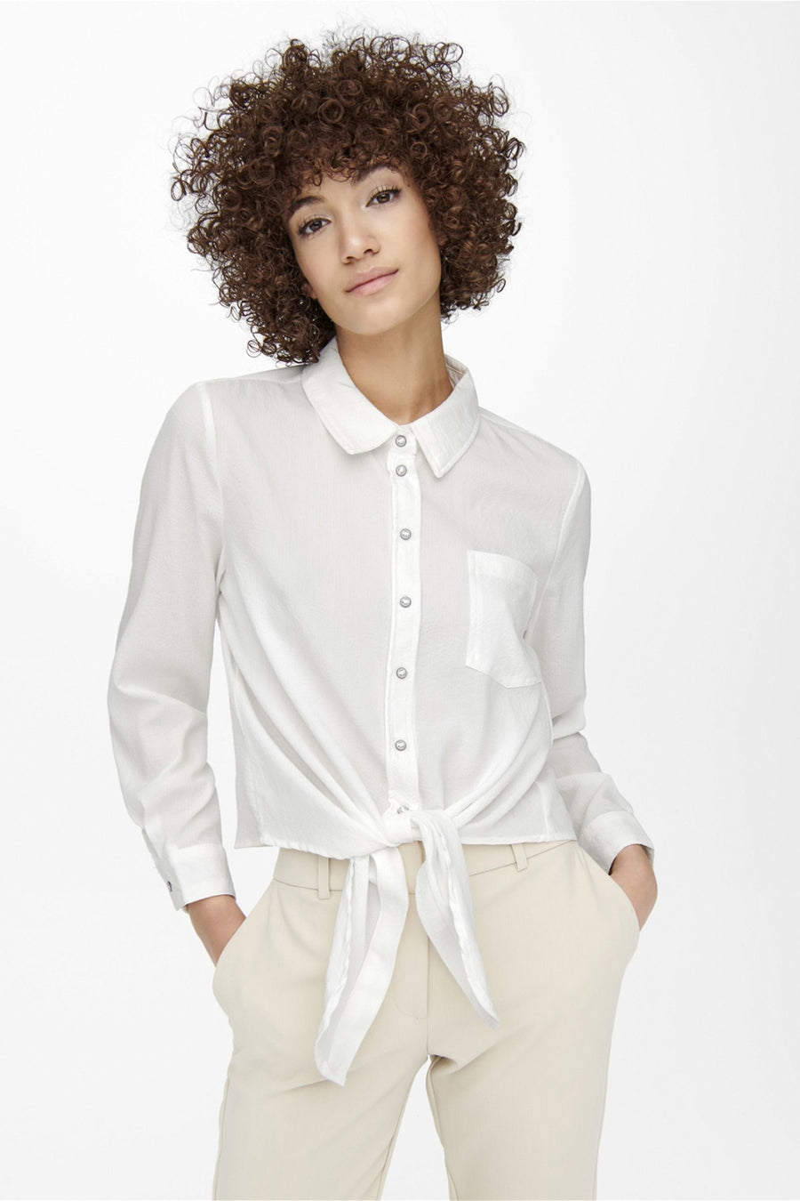 Hemd (lange mouwen) Wit - ONLY®