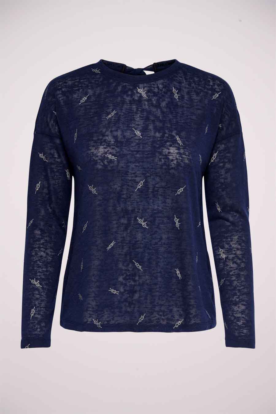 Trui met ronde hals Blauw - ONLY®