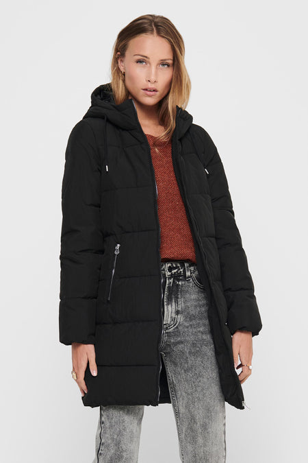 Lange jas Zwart - ONLY®
