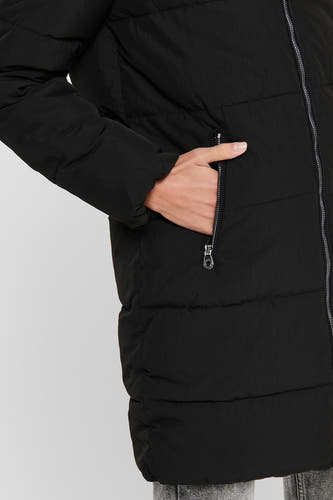 Lange jas Zwart - ONLY®