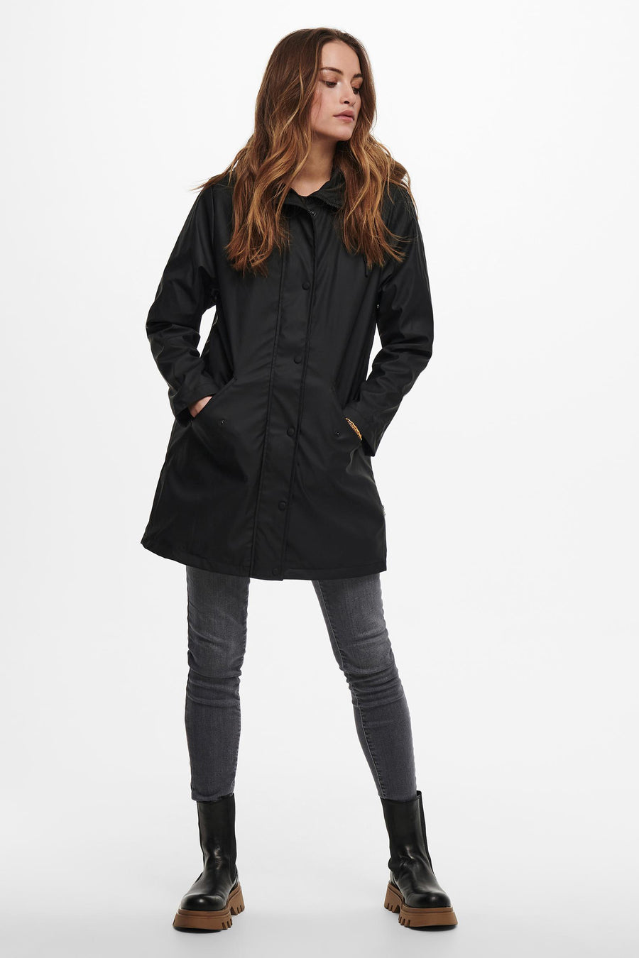 Regenjas Zwart - ONLY®