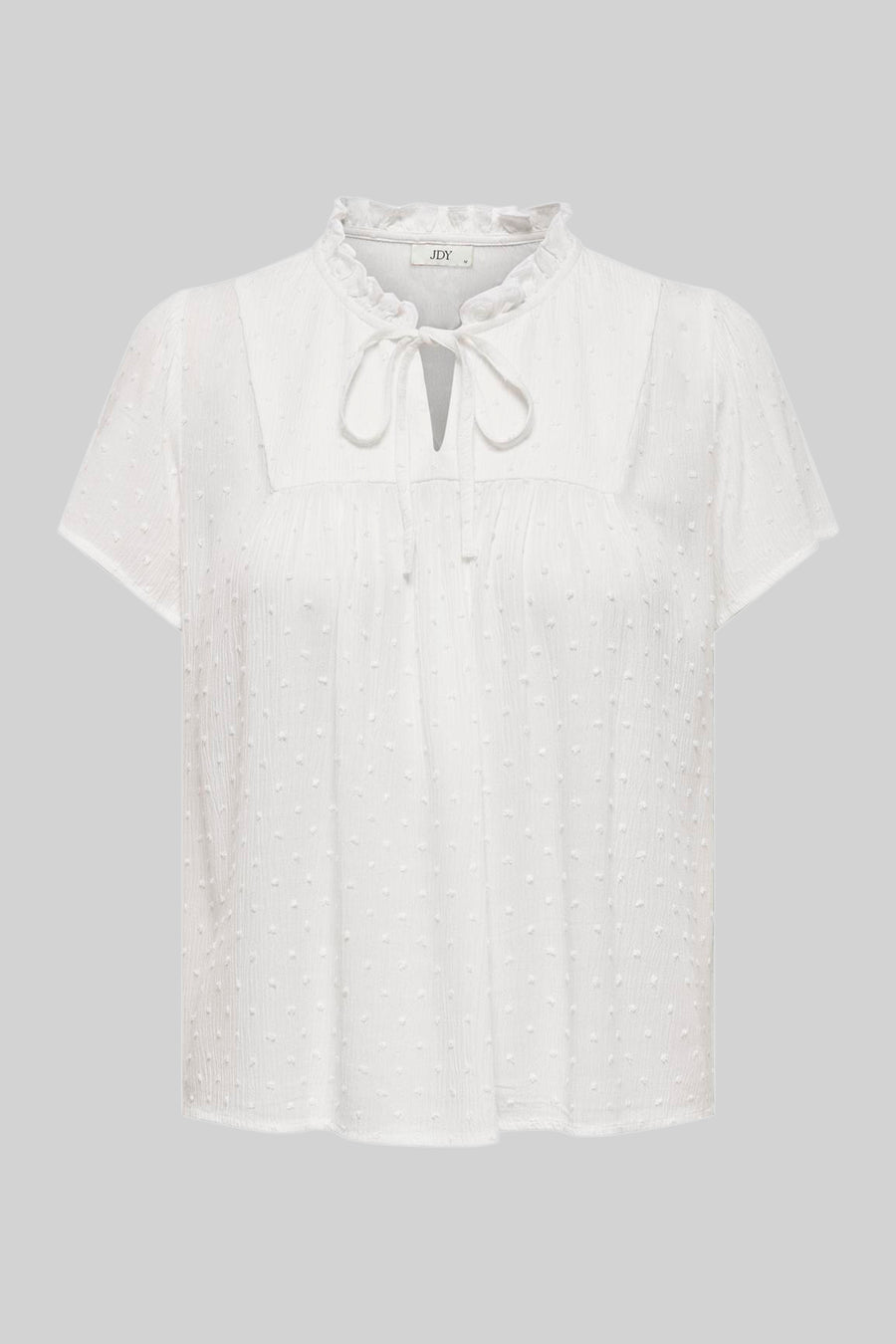 Blouse (korte mouwen) Wit - JDY