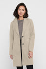 Lange jas Beige - ONLY®
