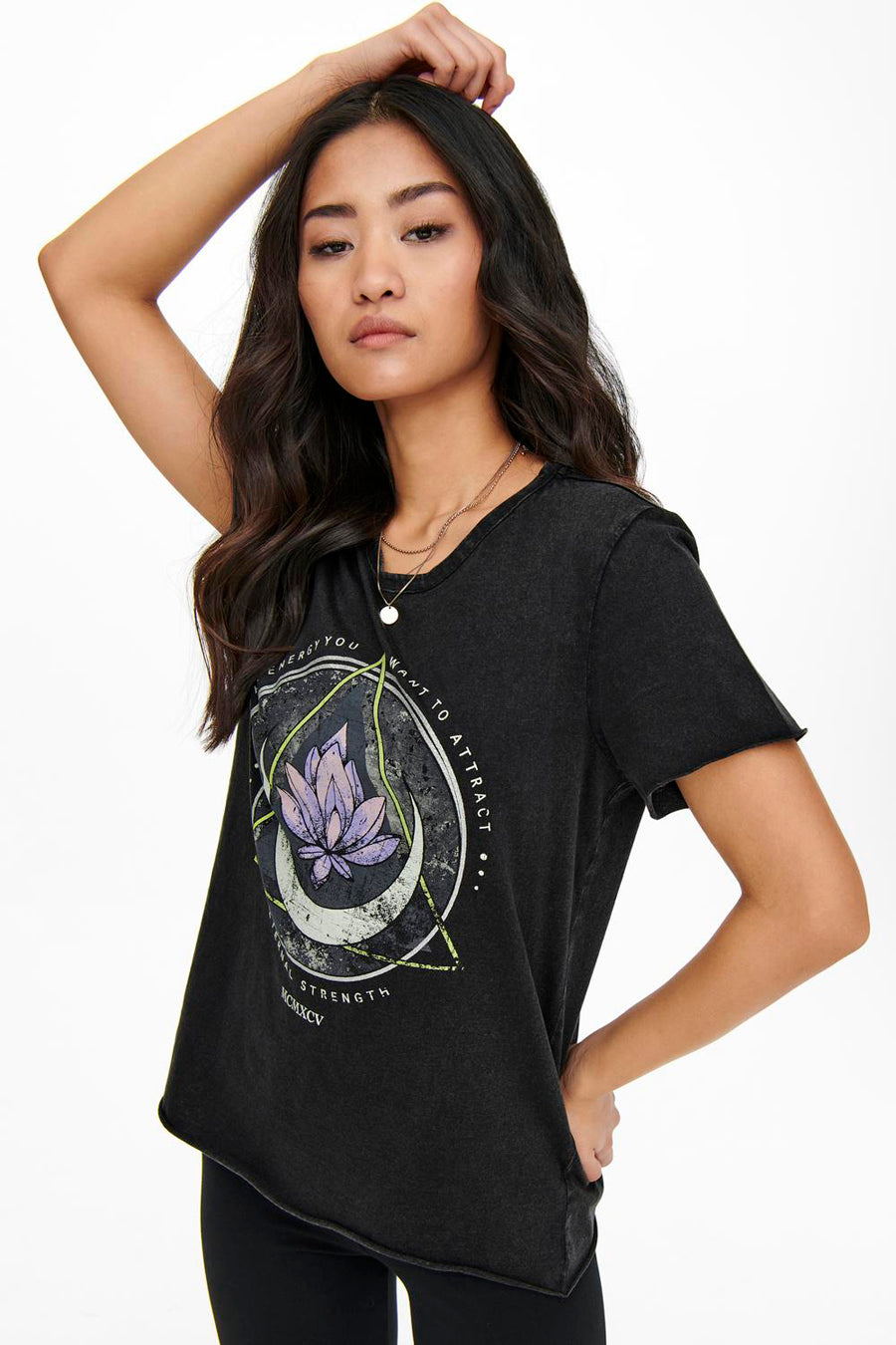 T-shirt (korte mouwen) Zwart - ONLY®