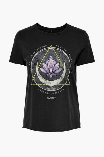 T-shirt (korte mouwen) Zwart - ONLY®