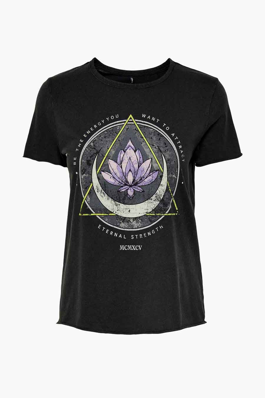 T-shirt (korte mouwen) Zwart - ONLY®