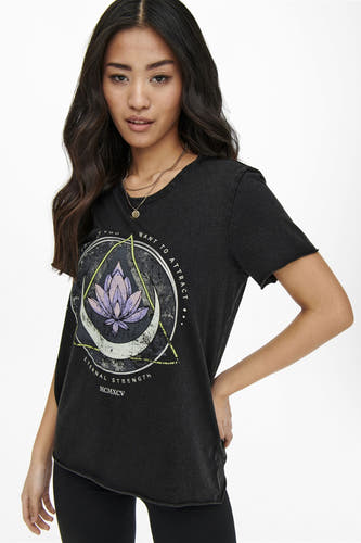 T-shirt (korte mouwen) Zwart - ONLY®
