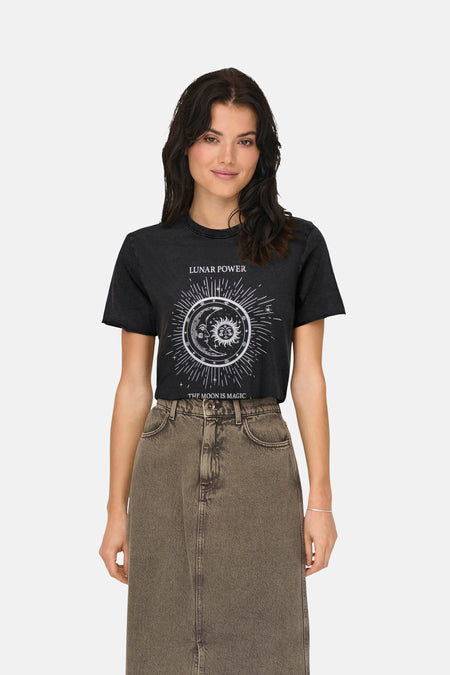 T-shirt (korte mouwen) Zwart - ONLY®