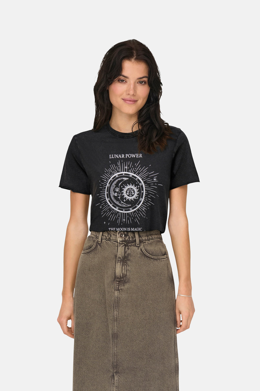 T-shirt (korte mouwen) Zwart - ONLY®