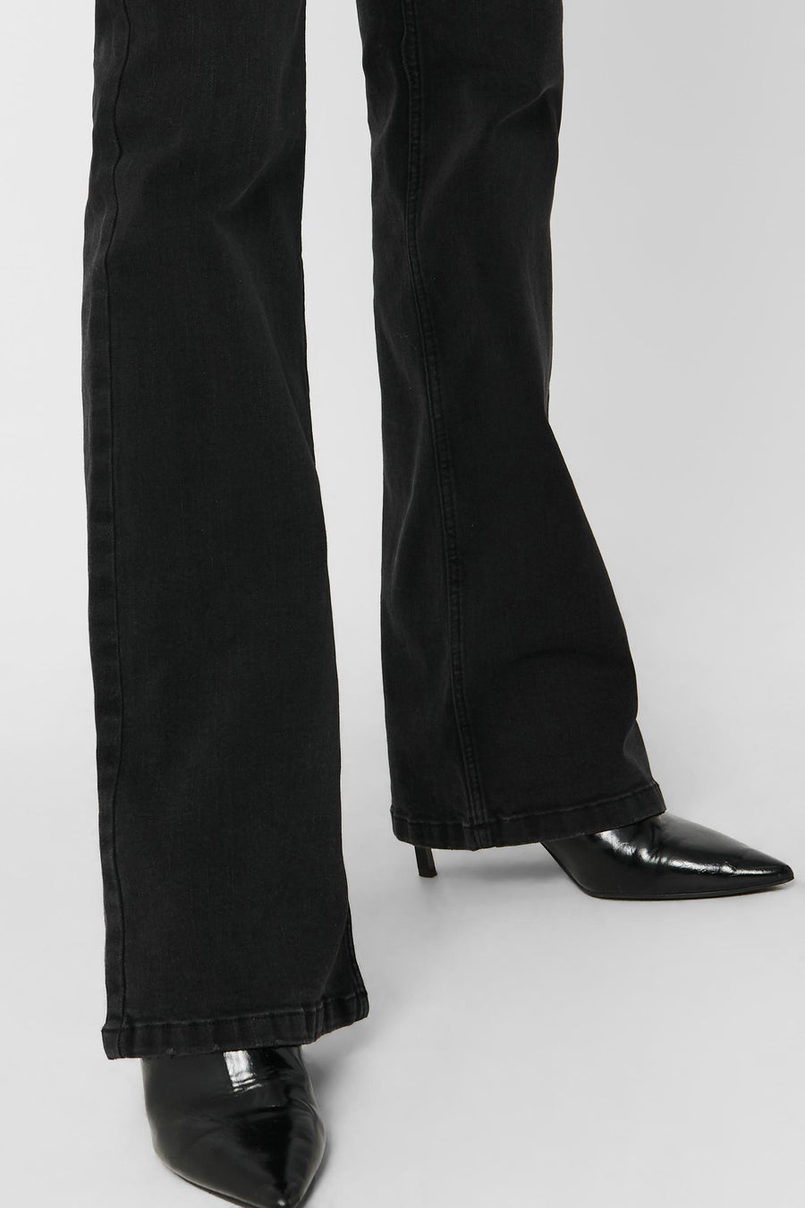 Jeans flared Dark grey denim - JDY