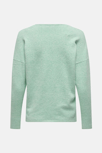 Trui met V-hals Groen - ONLY®
