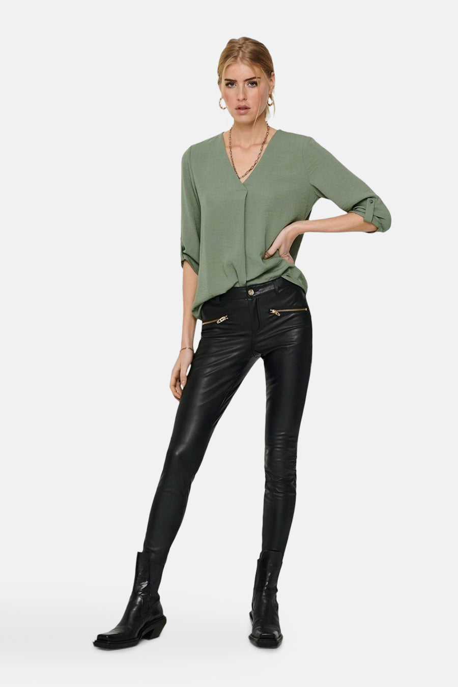 Blouse 3/4 Groen - JDY