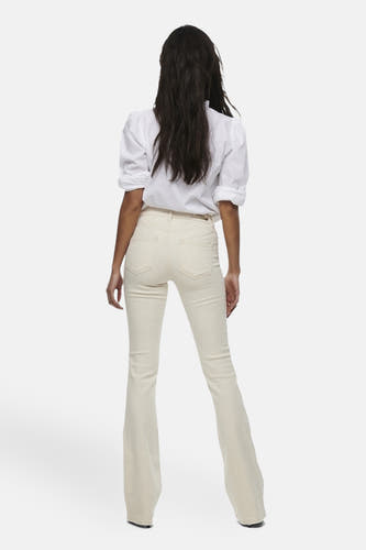Jeans flared Off white denim - ONLY®