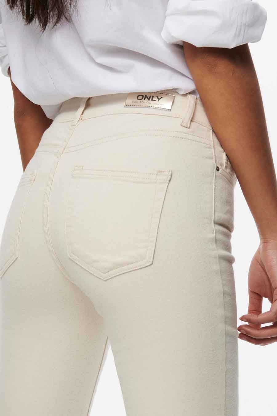 Jeans flared Off white denim - ONLY®