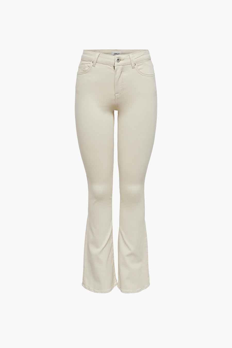 Jeans flared Off white denim - ONLY®