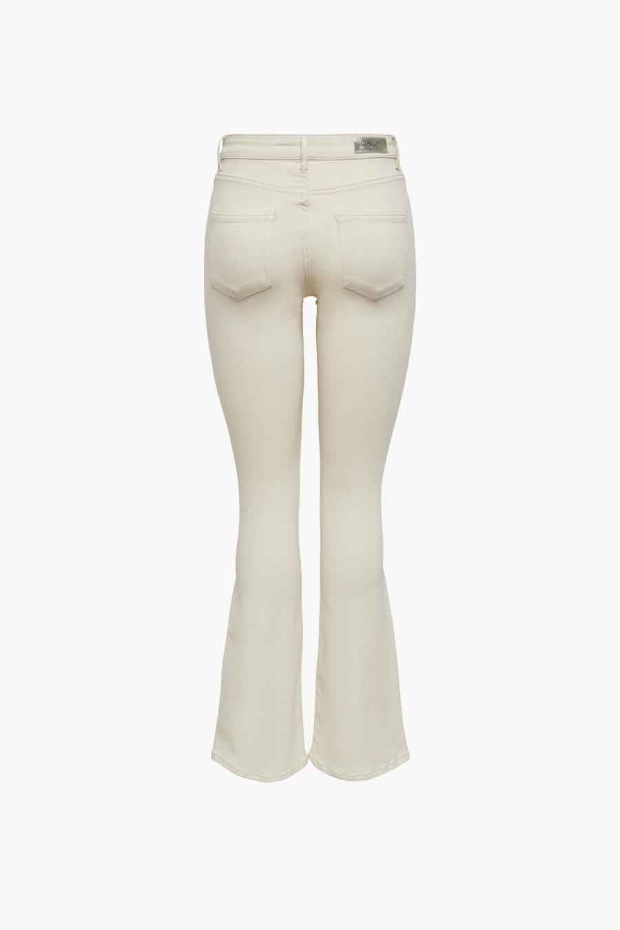 Jeans flared Off white denim - ONLY®