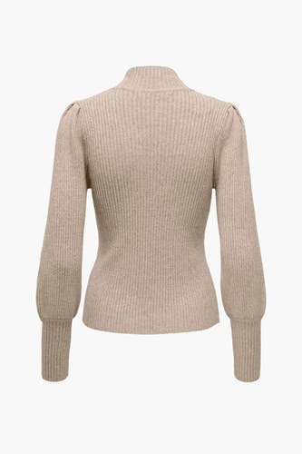 Trui met ronde hals Beige - ONLY®