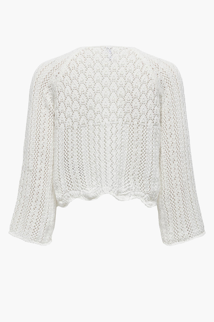 Trui met ronde hals Ecru - ONLY®