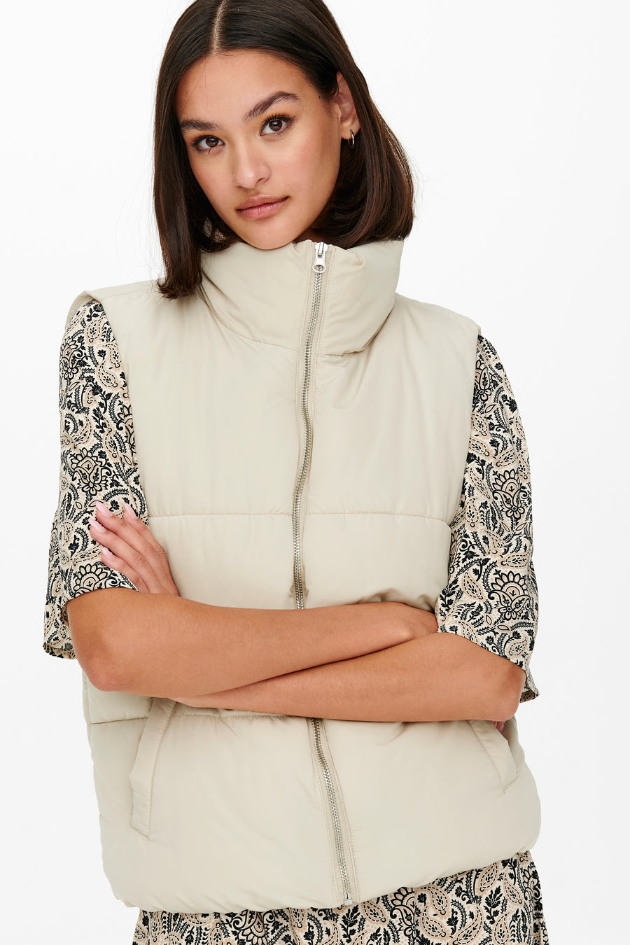 Bodywarmer - ecru