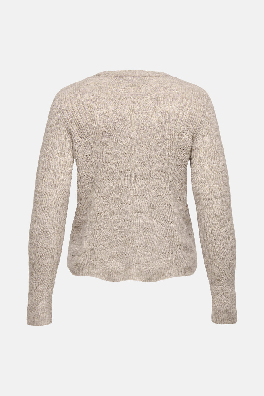 Trui met ronde hals Beige - ONLY®