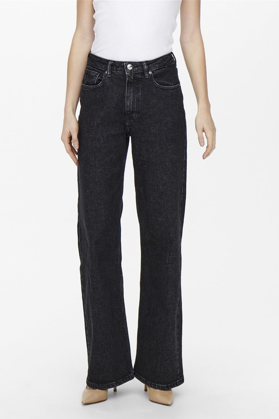 Jeans wide Dark grey denim - ONLY®