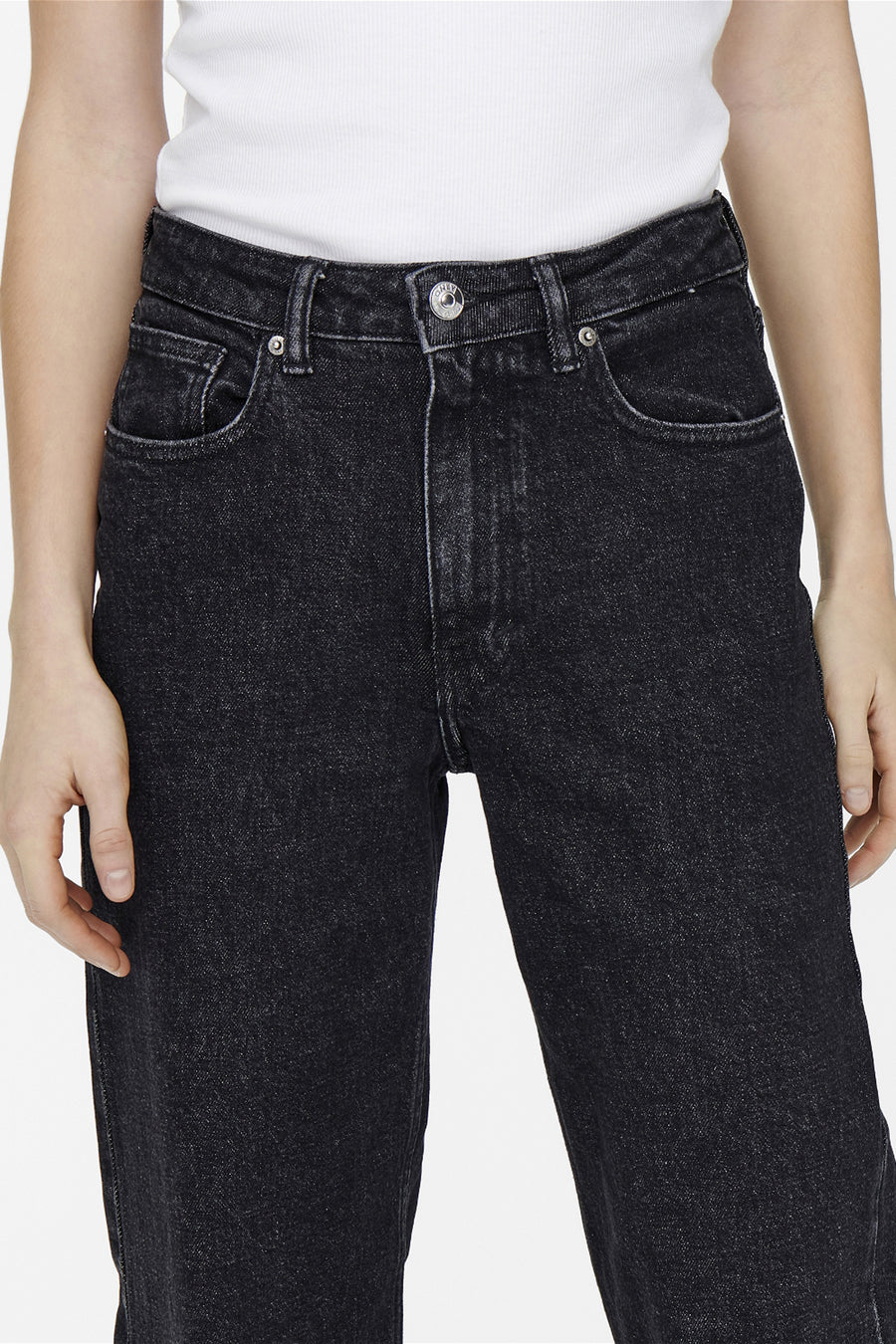 Jeans wide Dark grey denim - ONLY®