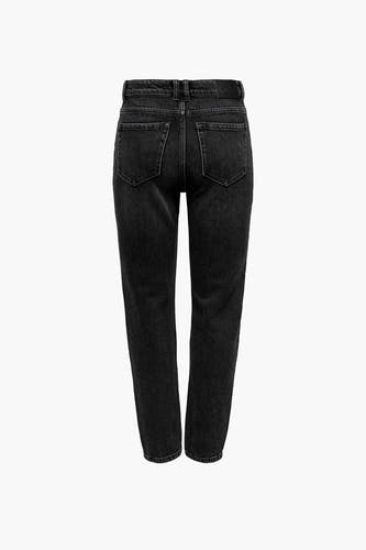 Straight jeans - black denim
