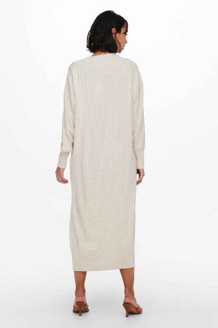 Kleedjes (lange mouwen) Beige - ONLY®