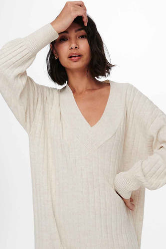 Kleedjes (lange mouwen) Beige - ONLY®