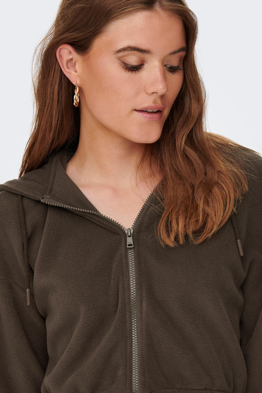 Sweater met kap Bruin - ONLY®