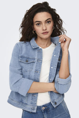 Korte jas Light blue denim - ONLY®