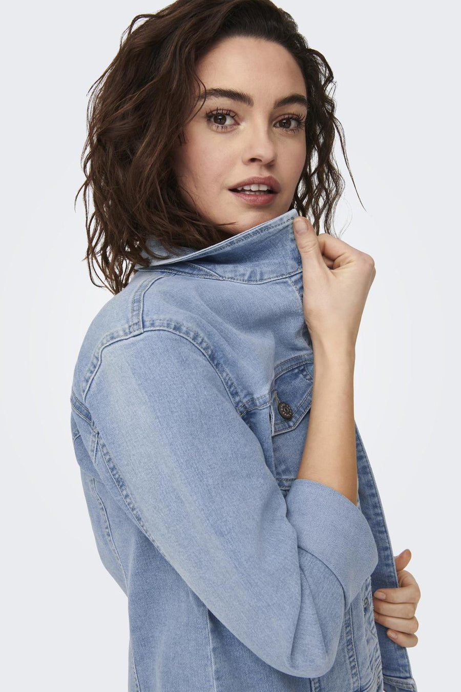 Korte jas Light blue denim - ONLY®