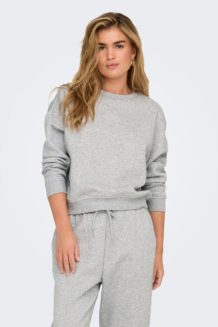 Sweater met ronde hals Grijs - ONLY®