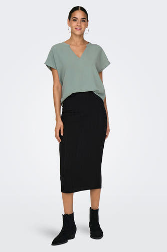 Blouse (korte mouwen) Groen - JDY